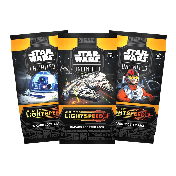 Star Wars Unlimited | Caja de 24 Sobres de Jump to Lightspeed