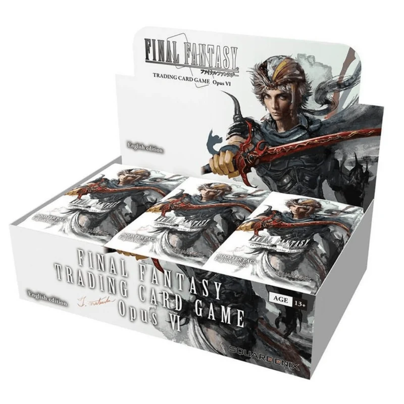 Final Fantasy TCG | Booster Box 36 Sobres de OPUS 06 Español 2022