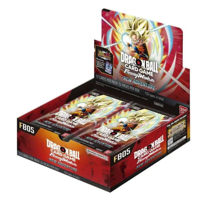 Dragon Ball | Caja de Dragon Ball Fusion World FB-05 New Adventure Inglés 2025