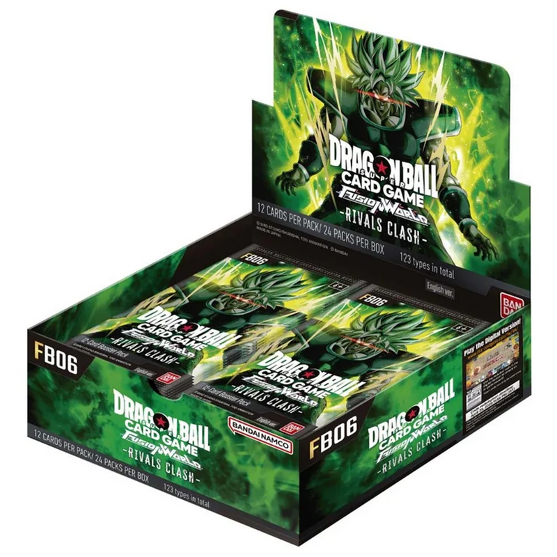 Dragon Ball | Caja de Dragon Ball Fusion World FB-06 Rivals Clash Inglés 2025