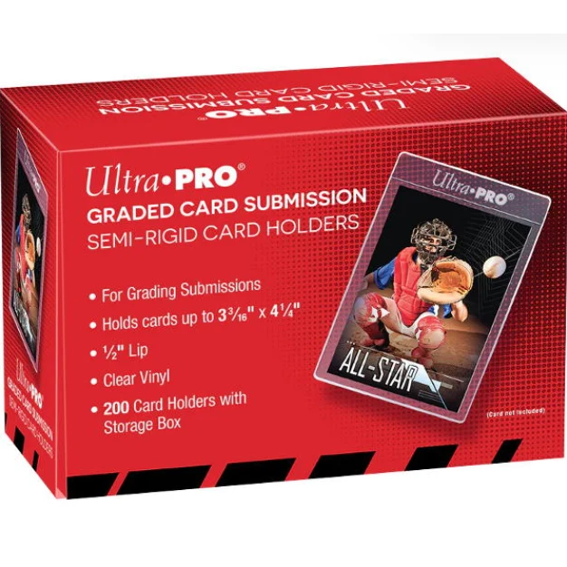 Ultra Pro 200 Graded Semi-Rigid Card Holders Submission