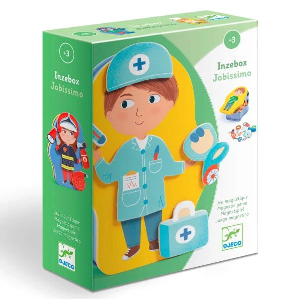 Magnéticos Inzebox Jobissimo Djeco 20 Piezas