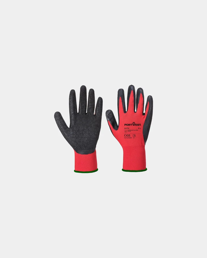 Guante impermeable látex flex azul para personalizar