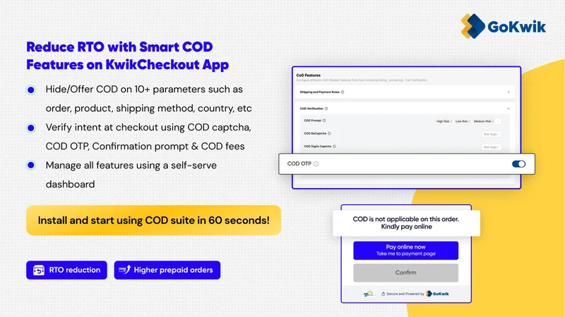 Kwik COD & Checkout