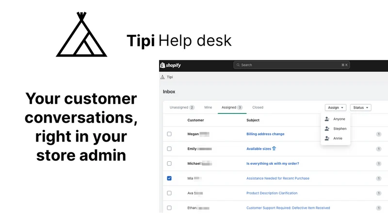 Tipi Help