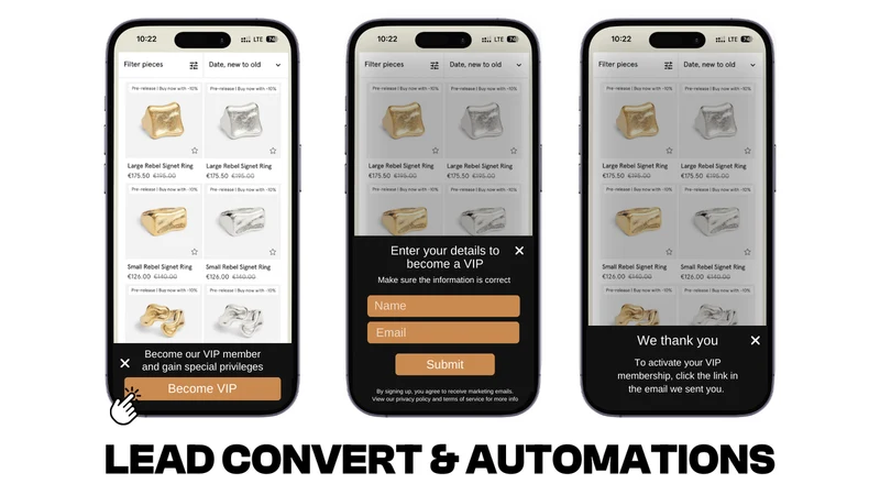 PB: Free App for Email Popups