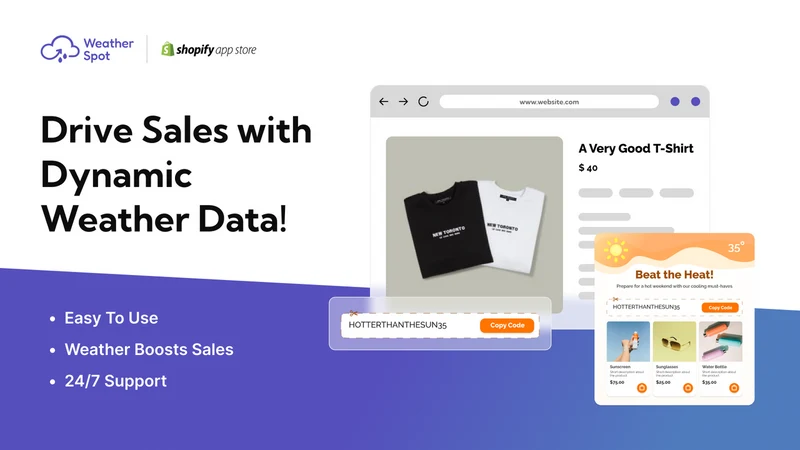 Weather Spot ‑ Smart Upselling