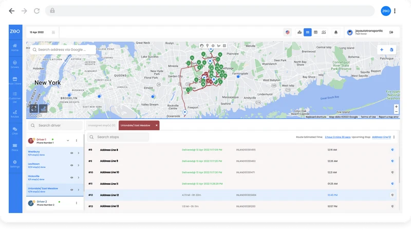 Zeo Route Planner