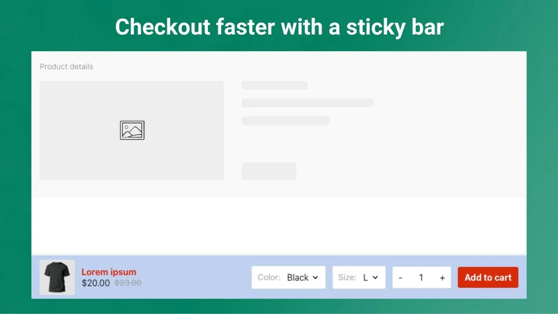 Zeno Sticky Add To Cart
