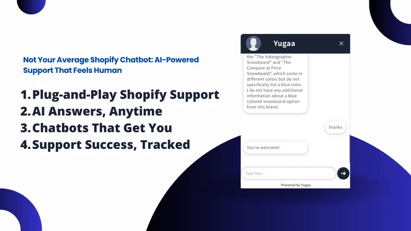 Yugaa ‑ AI Chatbot
