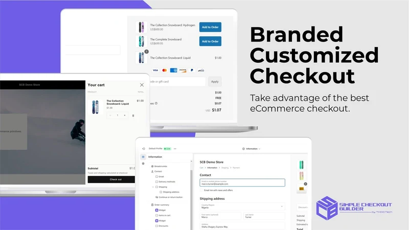 THDC Checkout Builder