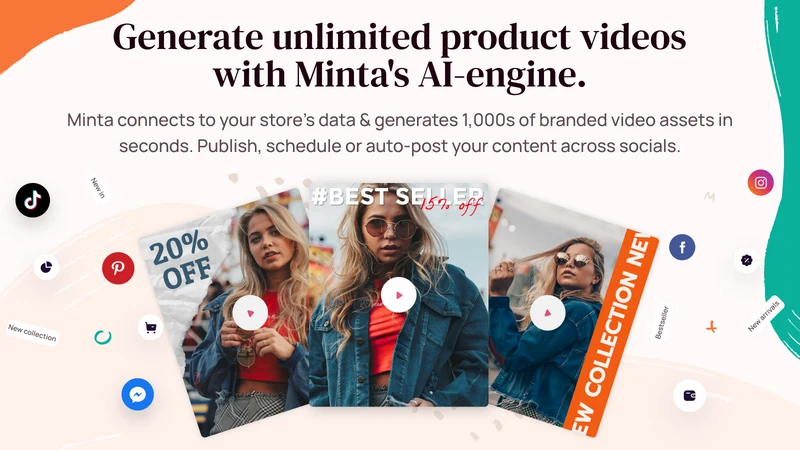 Minta Social Videos Auto Post