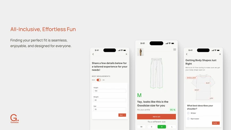 Goodsize ‑ AI Size Recommender