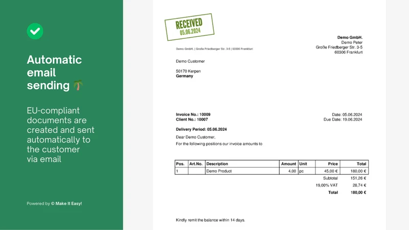 FastBill • Integration