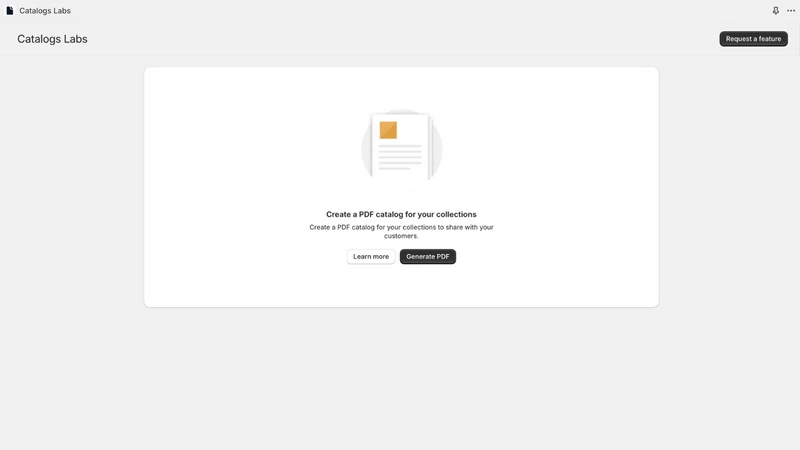 Catalogs PDF Labs