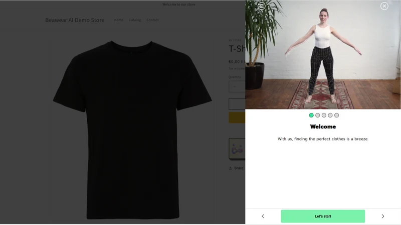 Beawear ‑ Your Fit Tool