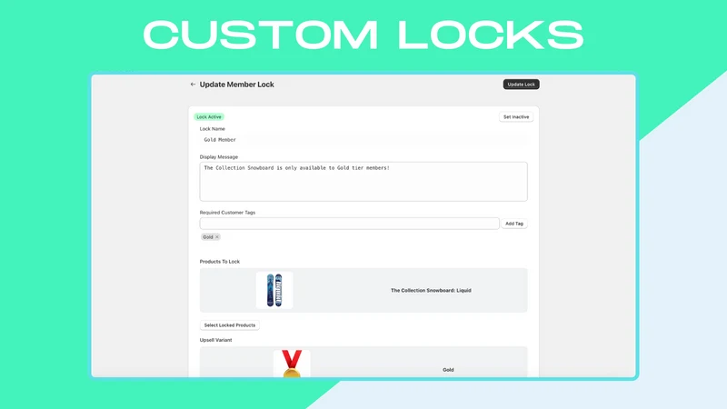 Latch ‑ Restricted Products