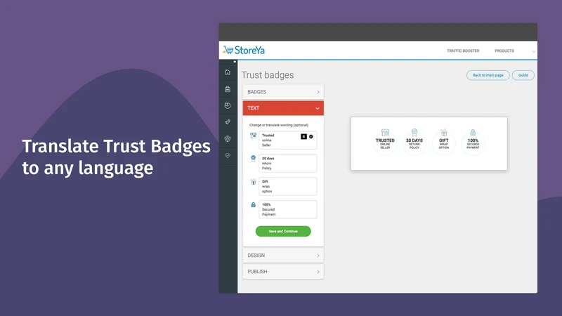 Trust badges & icons ‑ ST