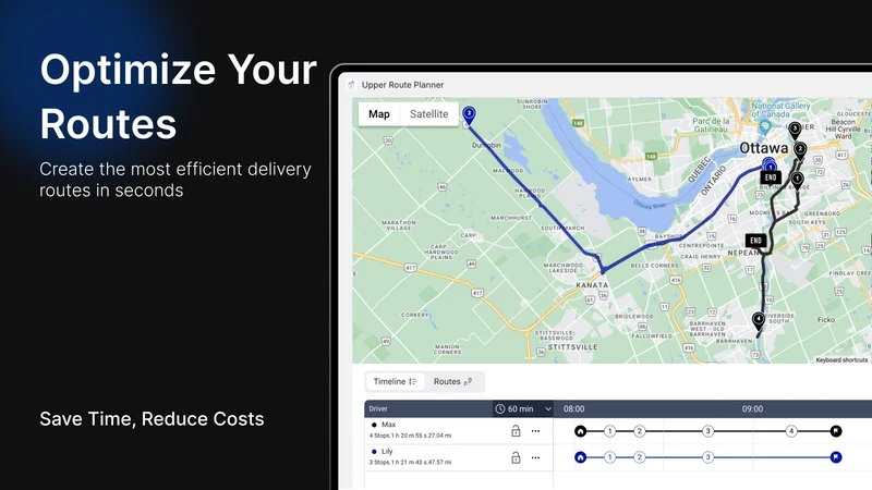 Upper Delivery Route Planner