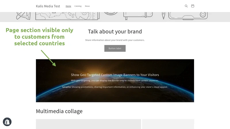 Geo‑Target IP Banner
