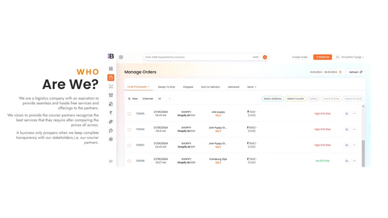 Bhejooo:Shipping Simplified