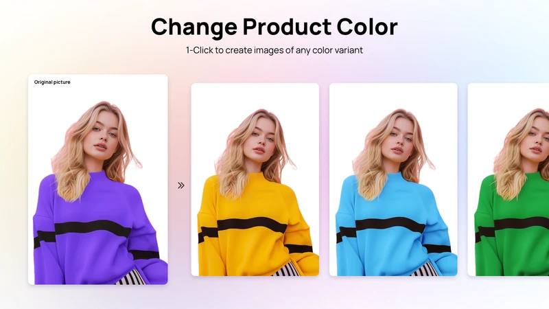 iFoto‑AI Change Clothing Color