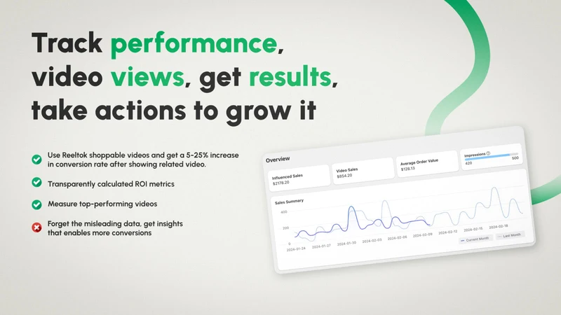 Shoppable Videos UGC ‑ ReelTok