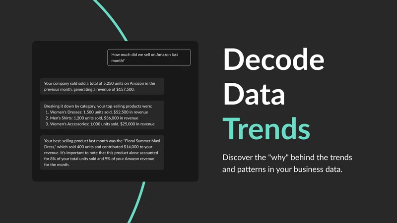 Matau: Data you can speak with