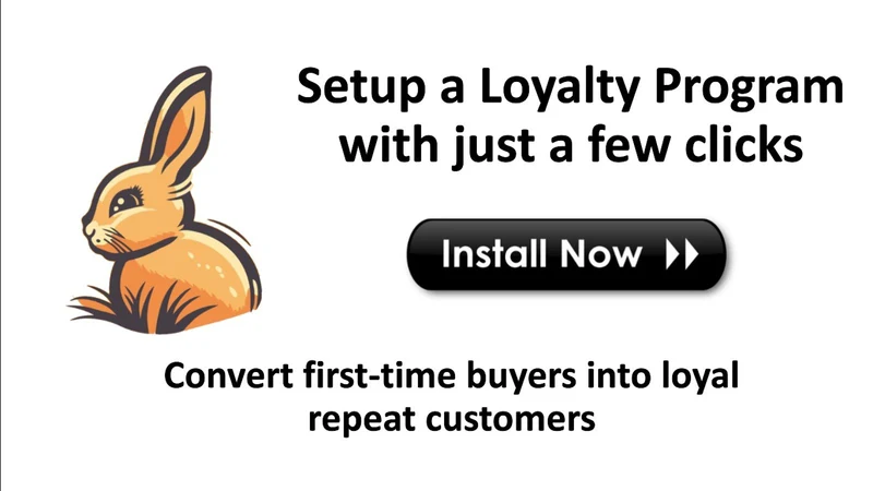 FREE Loyalty Program Bunny