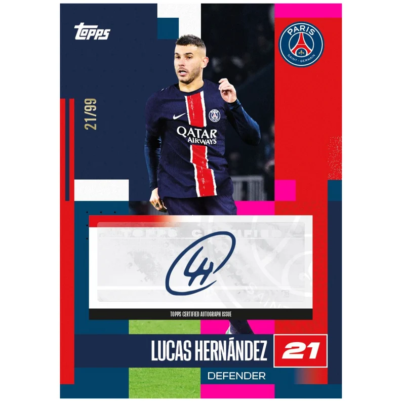 Topps | 2024 PSG Paris Saint-Germain Team Set