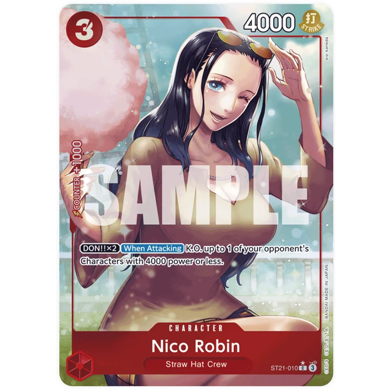 One Piece | Mazo Ultra Deck de Luffy Gear 5 ST-21 + Sobre Bonus Inglés 2025
