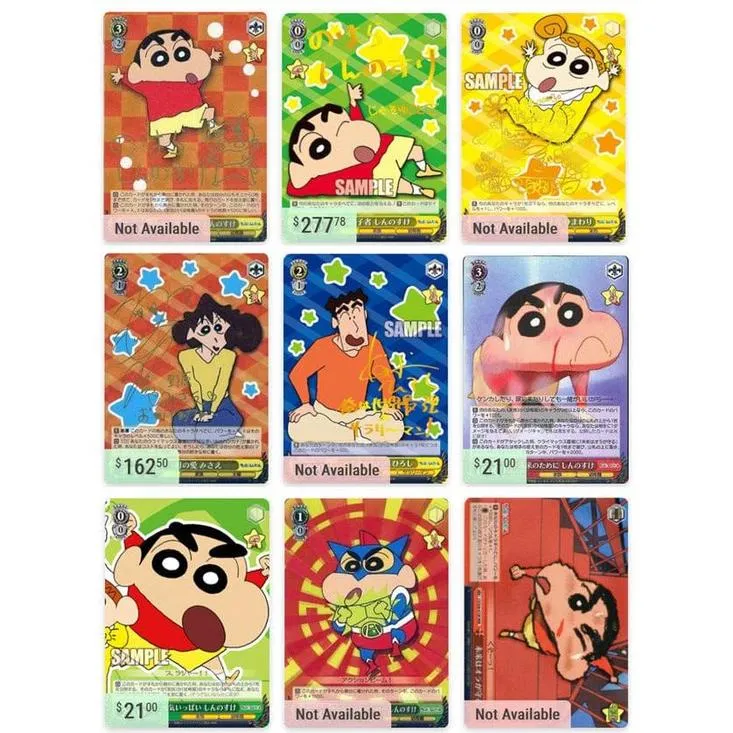 Weiss Schwarz | Caja de 12 Sobre Shin Chan