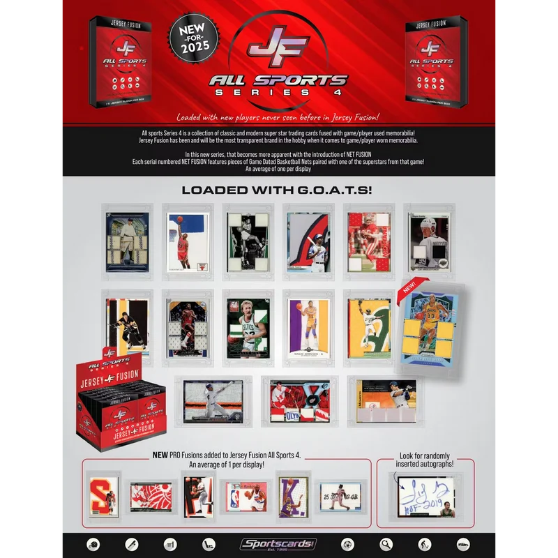 Jersey Fusion | All Sports Series 4 Hobby Box