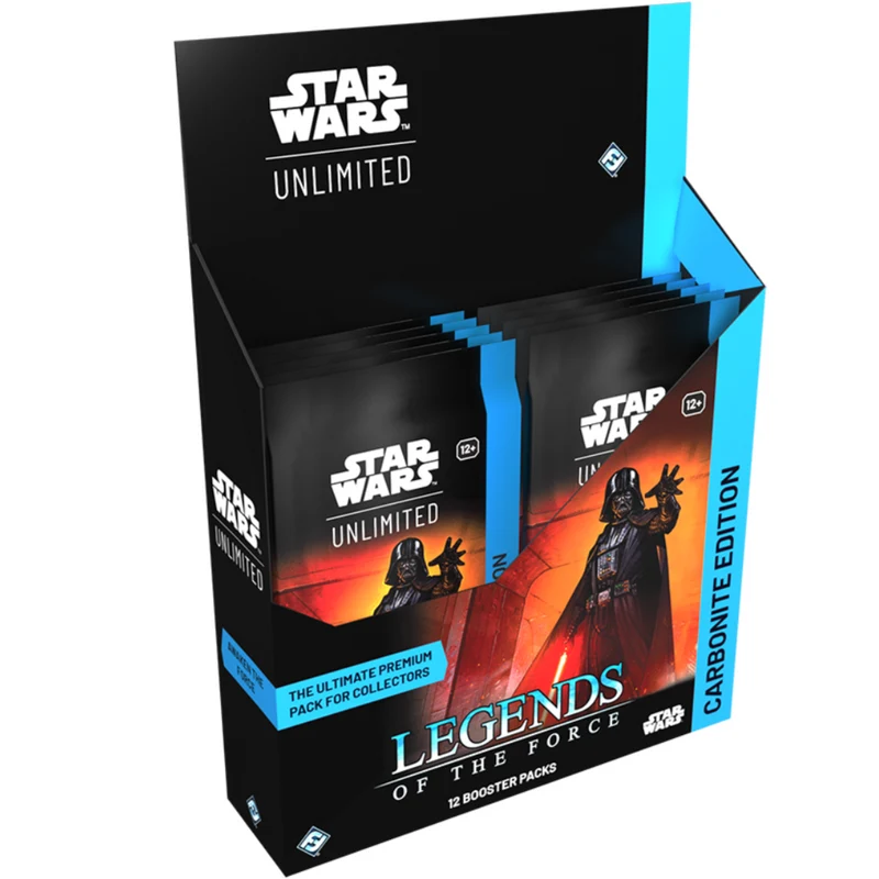 Star Wars Unlimited | Legends of the Force - Carbonite Booster Display