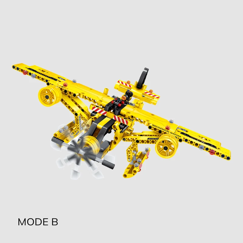 Set camión volquete y avión 361 pzas - iMMaster