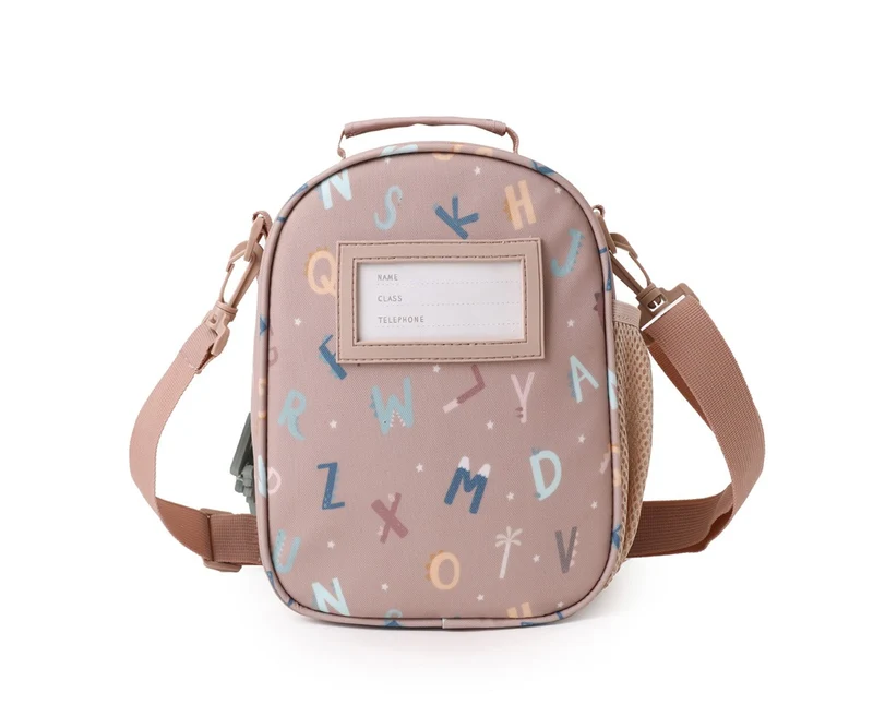 Bolsa Merienda Térmica 3D Letras