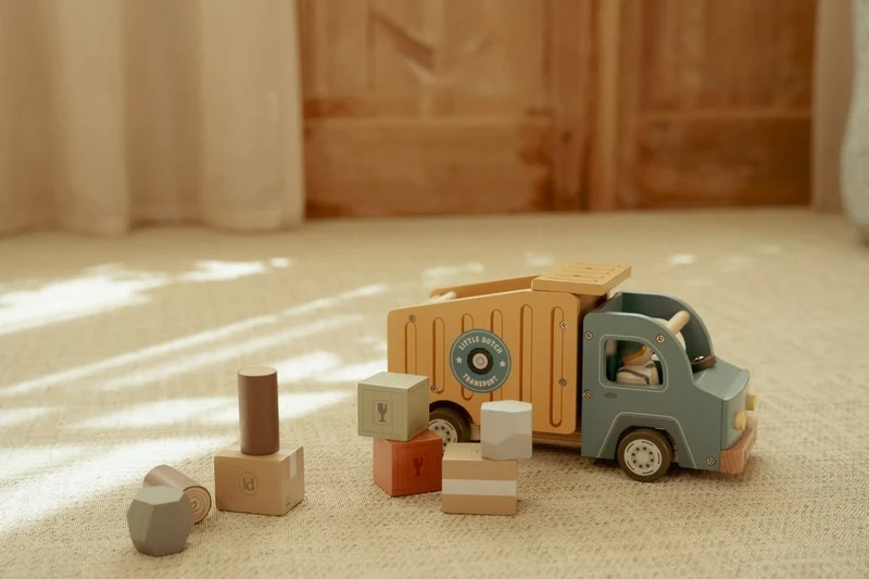 Camión Dumper de Madera - Little Dutch