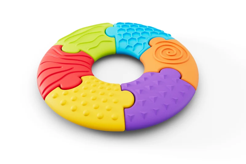 Puzzle Sensorial: Círculo - Soft Bibi