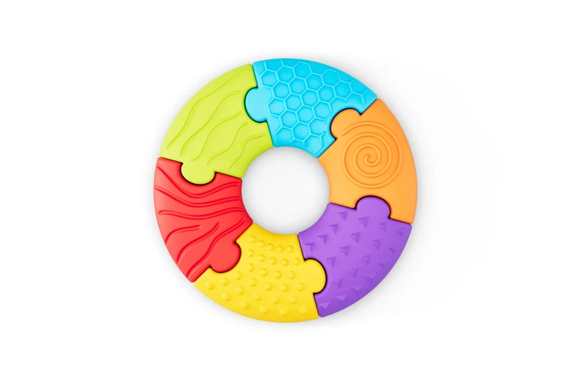 Puzzle Sensorial: Círculo - Soft Bibi