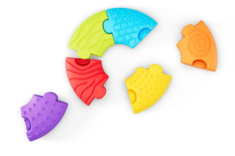 Puzzle Sensorial: Círculo - Soft Bibi