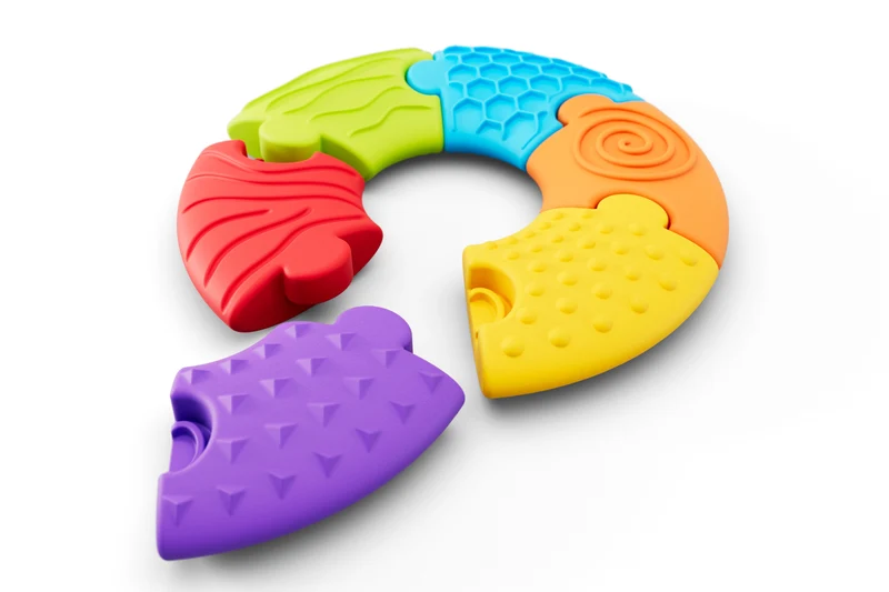 Puzzle Sensorial: Círculo - Soft Bibi