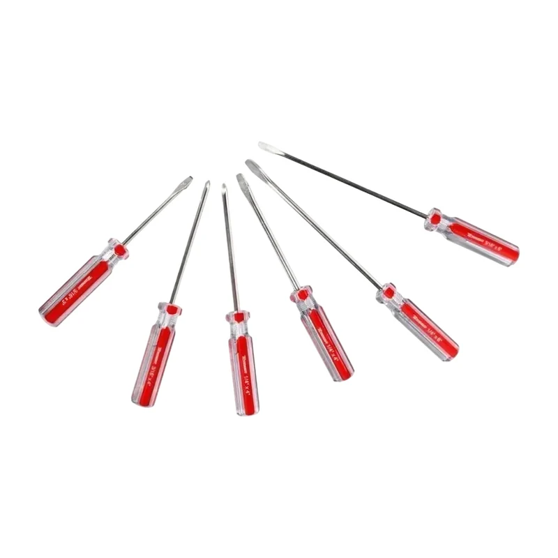 Mikels Tamer Set Destornilladores con Mango de PVC 6 Piezas, JD-6