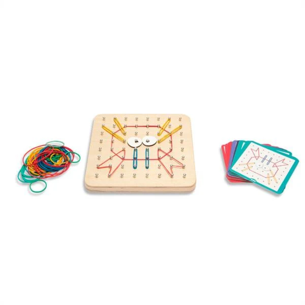 Geotablero Juego De Gomas Elasticas
