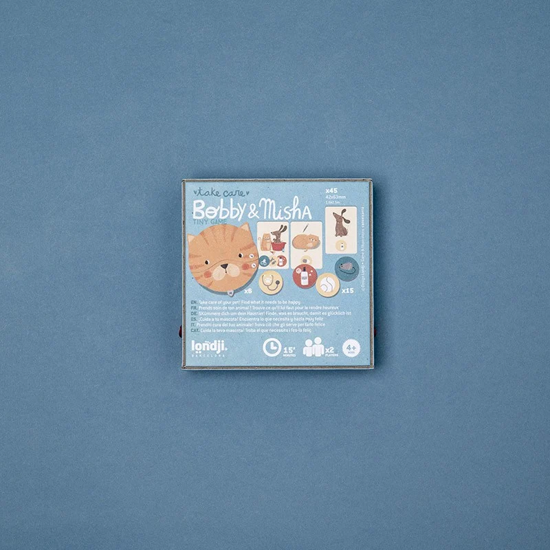 Bobby And Misha Tiny Game Juego De Viaje Londji