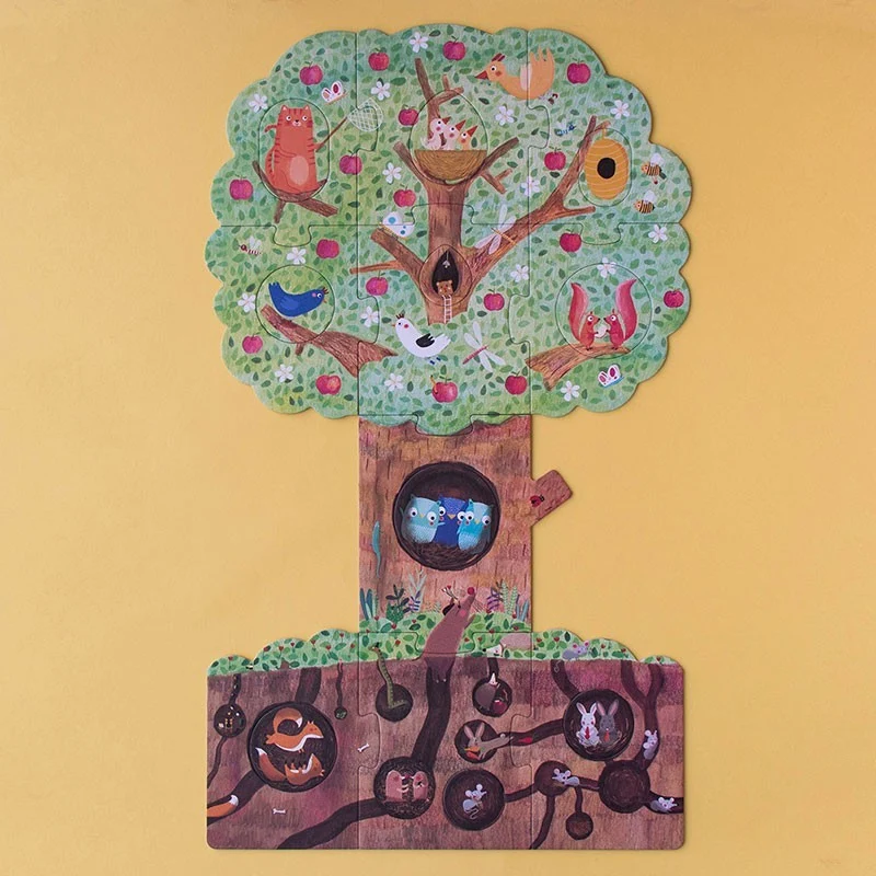 Puzzle Reversible Mon Petit Pommier Londji