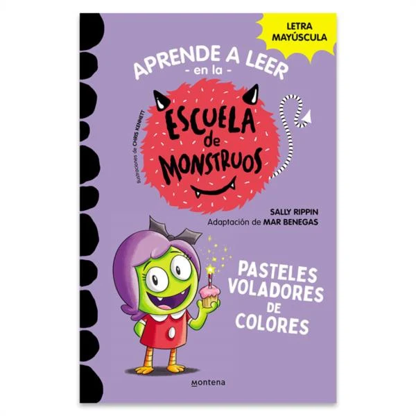 Escuela De Monstruos 5 Pasteles Voladores De Colores