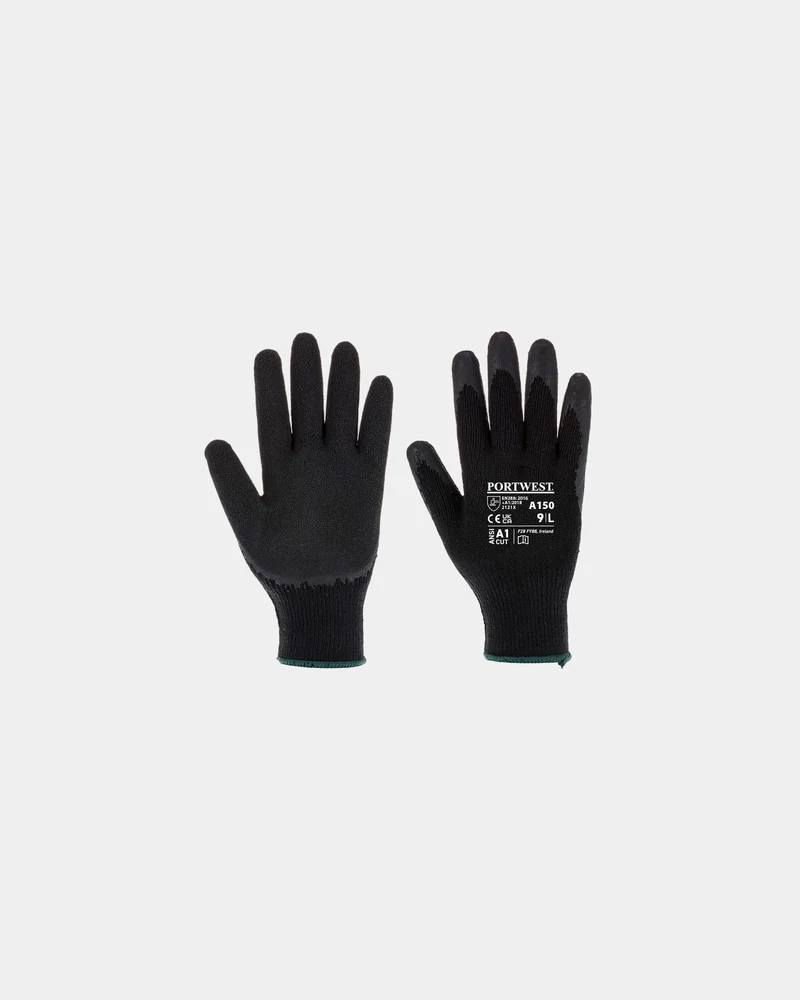 Guantes tejidos recubiertos de latex para personalizar
