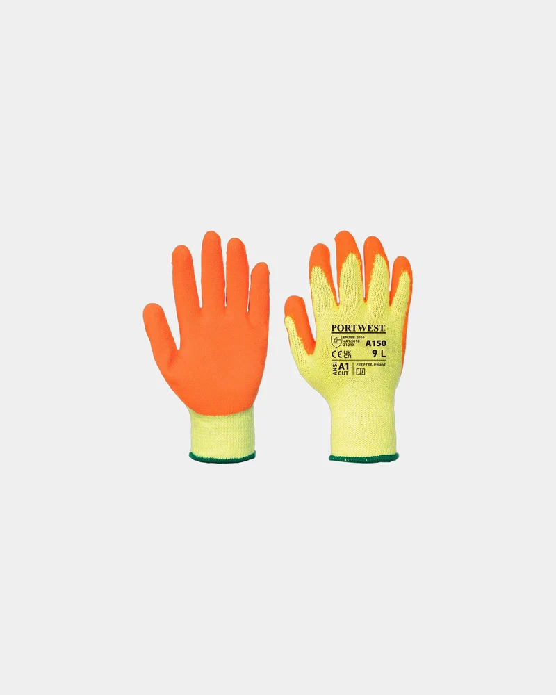 Guantes tejidos recubiertos de latex para personalizar