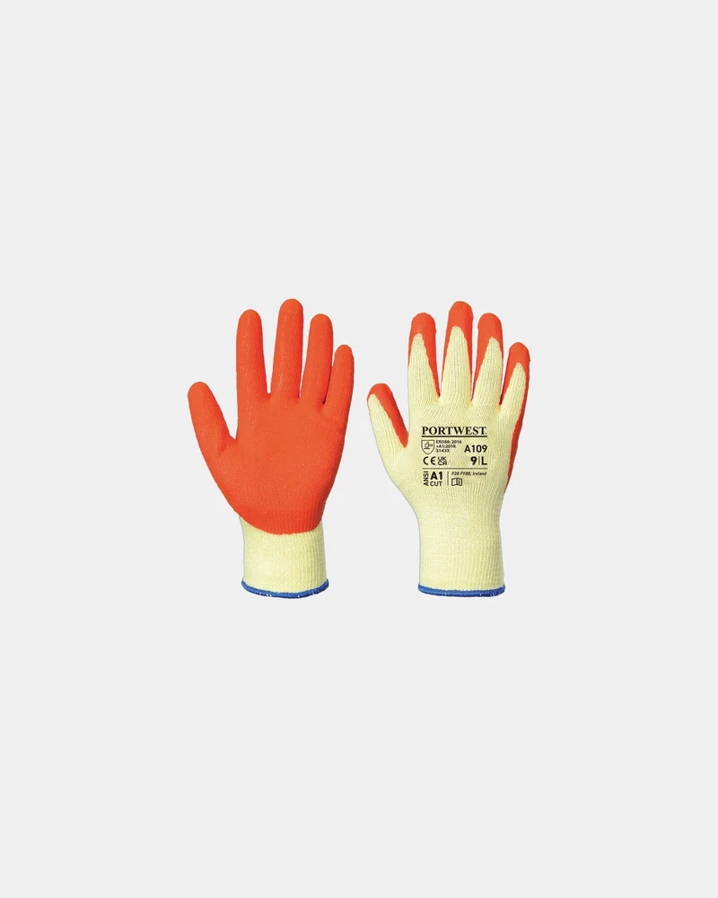 Guantes recubiertos de látex resistentes para personalizar
