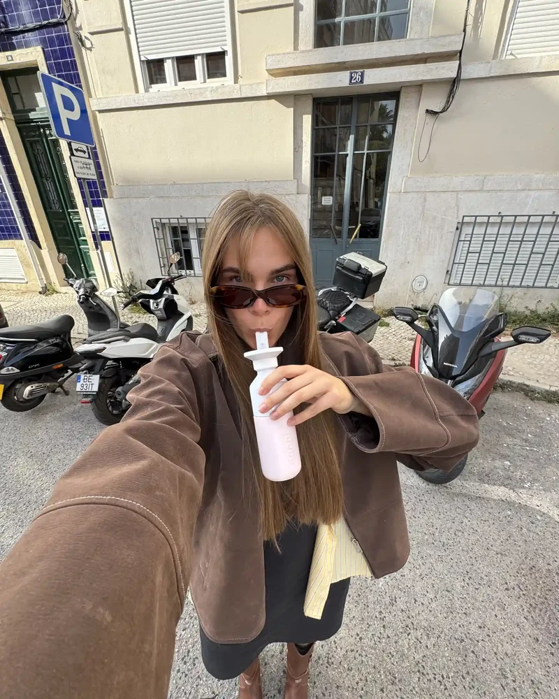 Pajita reutilizable Dopper Flip Straw para personalizar